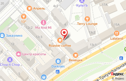 Мариенталь (Москва) в Тверском районе на карте