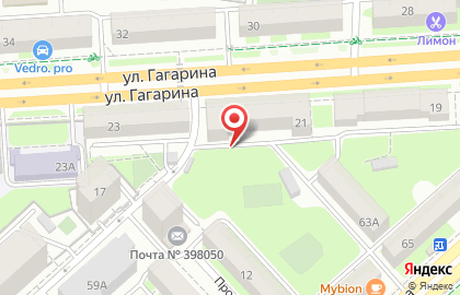 UNION на улице Гагарина на карте
