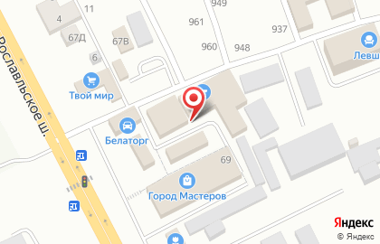 Торговая компания Креп-ёж в Смоленске на карте
