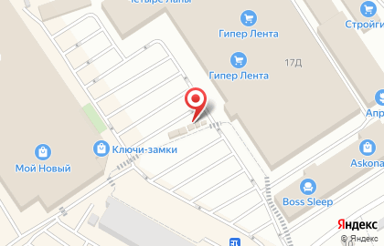 Киоск фастфудной продукции Шаурboss в Заводском районе на карте