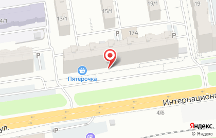 Магазин сантехники Эталон на Интернациональной улице на карте