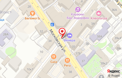 Компания Igloobar на ​Московской улице на карте