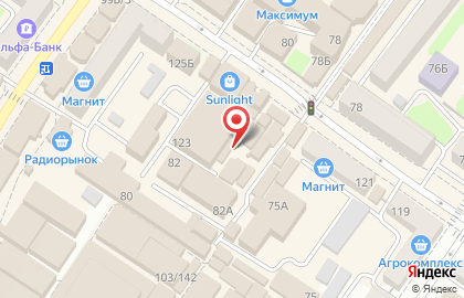 Магазин детских автокресел на улице Шевченко на карте