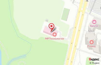 Медицинский центр МРТехнологии на карте