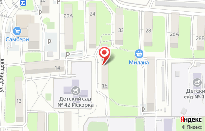 Продуктовый магазин, ИП Тюпина Е.Н. на карте