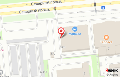 Магазин автозапчастей в Санкт-Петербурге на карте