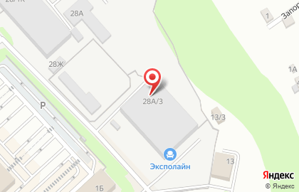 Компания Эксполайн на улице Ленинградской на карте