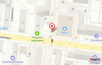 Киоск по продаже фруктов и овощей в Кировском районе на карте