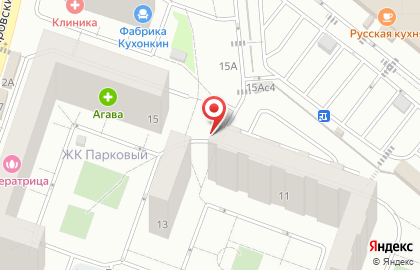Тандырный дворик на Кузьминской улице на карте