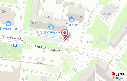 Автостоянка в Перми на карте