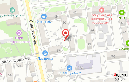 Туристическое агентство Восток-ДВ тур на карте