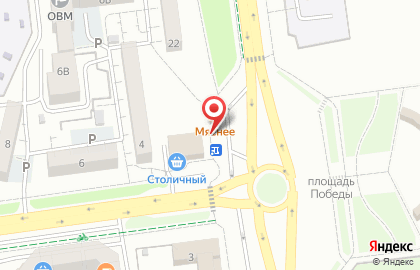 Пресса на проспекте Победы на карте