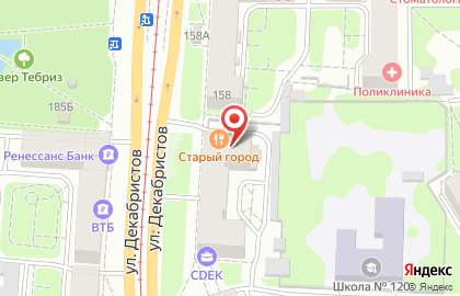 ООО Онлайн на улице Декабристов на карте
