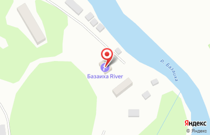 База отдыха Базаиха River на карте