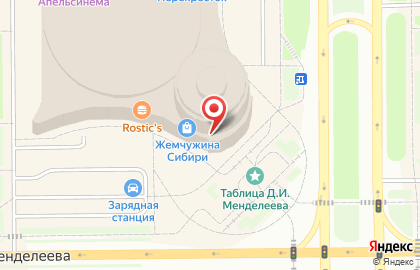 Магазин женской одежды Валентина в Тобольске на карте