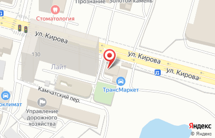 Автоцентр ТрансМаркет на улице Кирова на карте