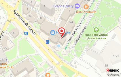 Магазин косметики Inglot на Курортном проспекте на карте