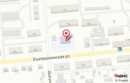 Детский сад №52 общеразвивающего вида на Екатерининской улице на карте