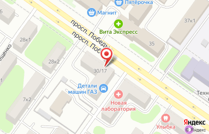 Магазин Дед Щукарь на проспекте Победы на карте