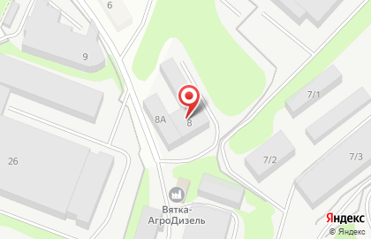 Компания Виктория в Кирове на карте