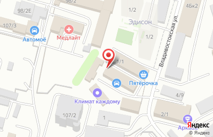 ООО Профкомплектация на Владивостокской улице на карте