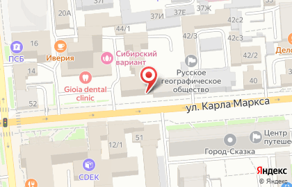 Фортуна на улице Карла Маркса на карте