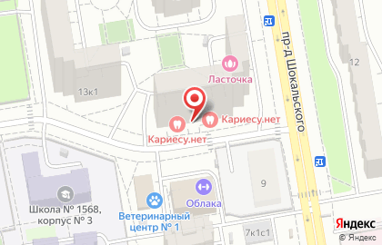 Логопед в Москве на карте