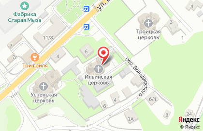 Храм Ильи Пророка на карте
