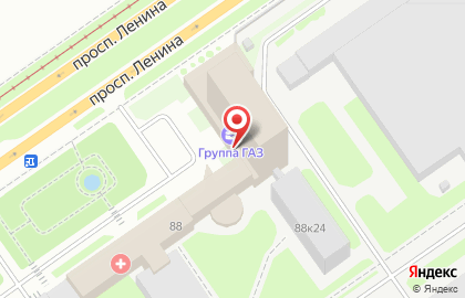 Центр медицинской профилактики ГАЗ на проспекте Ленина, 88а на карте
