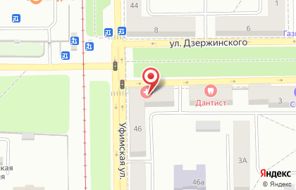 Салон красоты Aurum на улице Дзержинского на карте