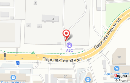 АЗС на Перспективной, 4 к1 на карте