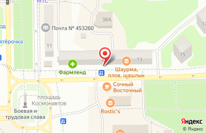Парикмахерская Николь на бульваре Космонавтов на карте