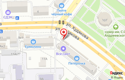 Сеть по продаже печатной продукции Роспечать на улице Худякова, 9 киоск на карте