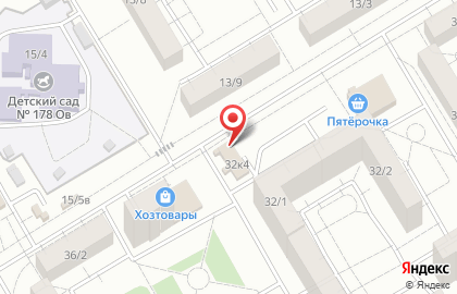 Магазин разливных напитков KraftBeer в Кировском районе на карте