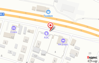 Танкер-Трейд в Казани на карте