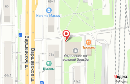 Магазин систем защиты от протечек воды Система Нептун на Варшавском шоссе на карте