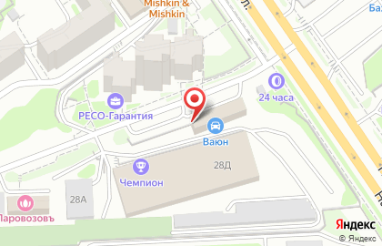 Магазин автозапчастей Крутящий Момент на улице Дуси Ковальчук на карте