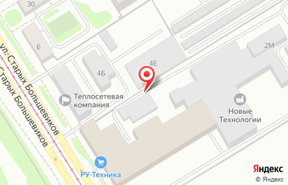 Пункт технического осмотра Диагностика-98 на улице Старых Большевиков на карте