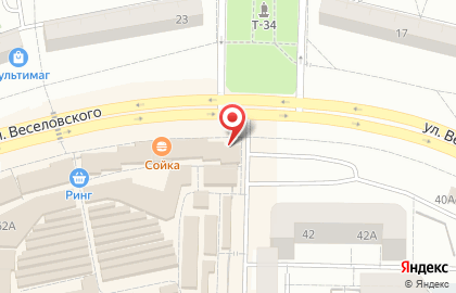 Кафе-магазин 13 стульев на карте