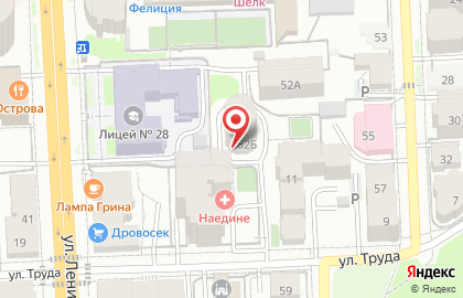 Ателье в Кирове на карте