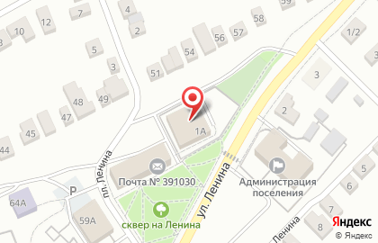Россельхозбанк в Рязани на карте
