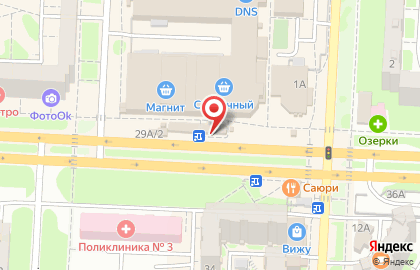 Цветочный магазин Fiori в Ленинском районе на карте