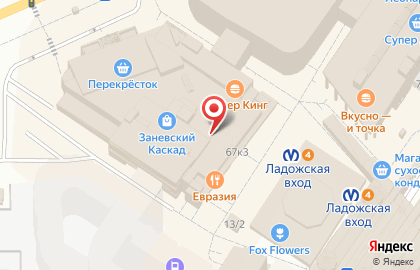 Банкомат Тинькофф в Санкт-Петербурге на карте