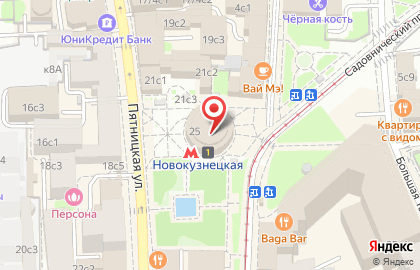 ОАО Банкомат, АКБ Росбанк на Пятницкой улице на карте