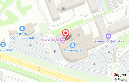 Магазин ювелирных изделий 585 Золотой в Петропавловске-Камчатском на карте