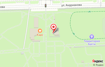 Молодежный театр Третий круг на улице Андрианова на карте