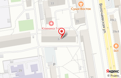 Продуктовый магазин в Новосибирске на карте