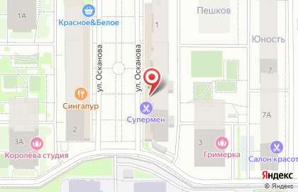 Магазин игрушек и канцелярских товаров Школьный мир в Советском районе на карте