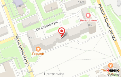 Студия йоги 7НЕБО на карте