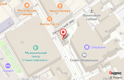 Отдел МВД России по Тверскому району г. Москвы в Тверском районе на карте